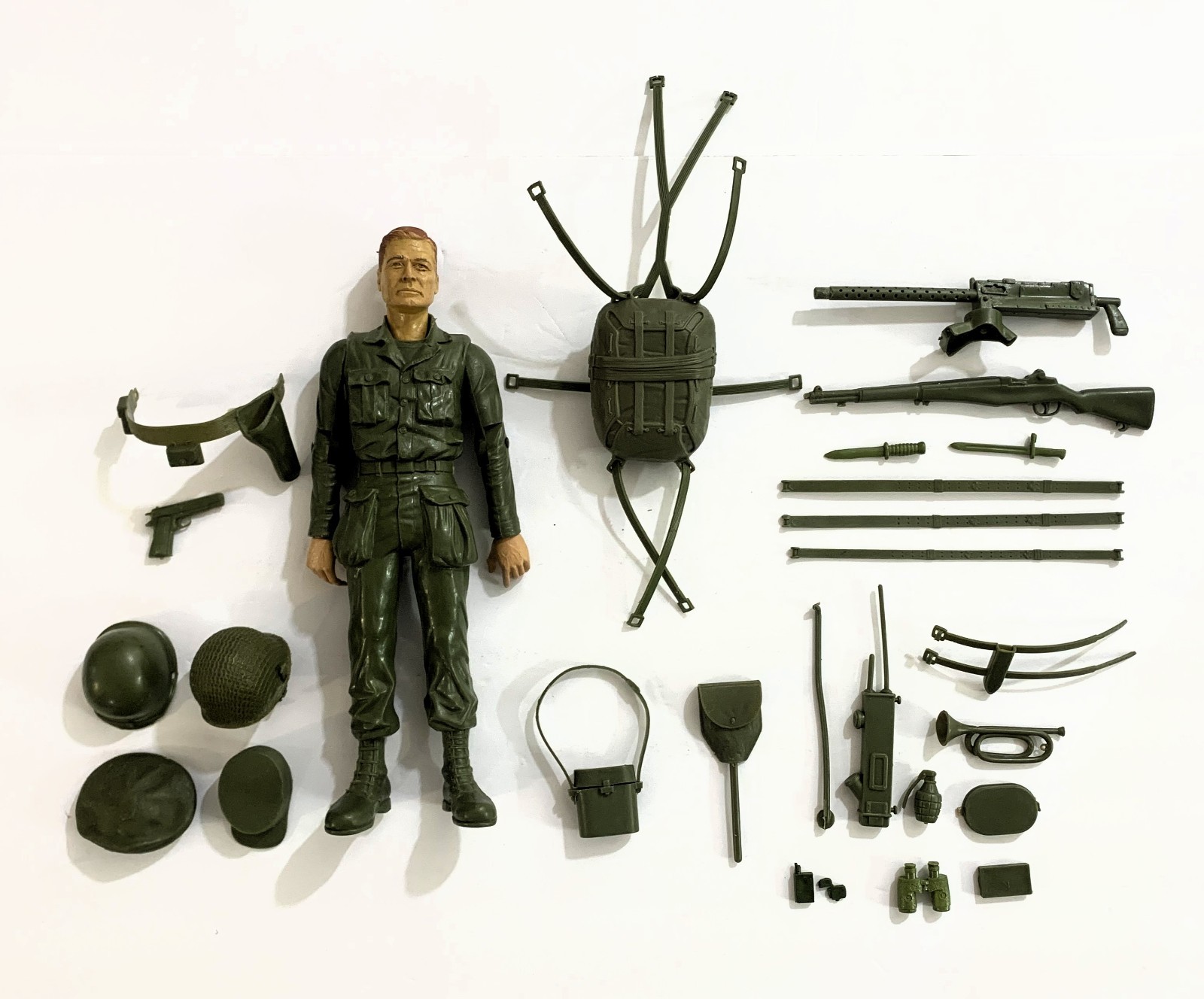 1960s Louis Marx & Co. STONY Stonewall SMITH WWII Soldier ACTION FIGURE