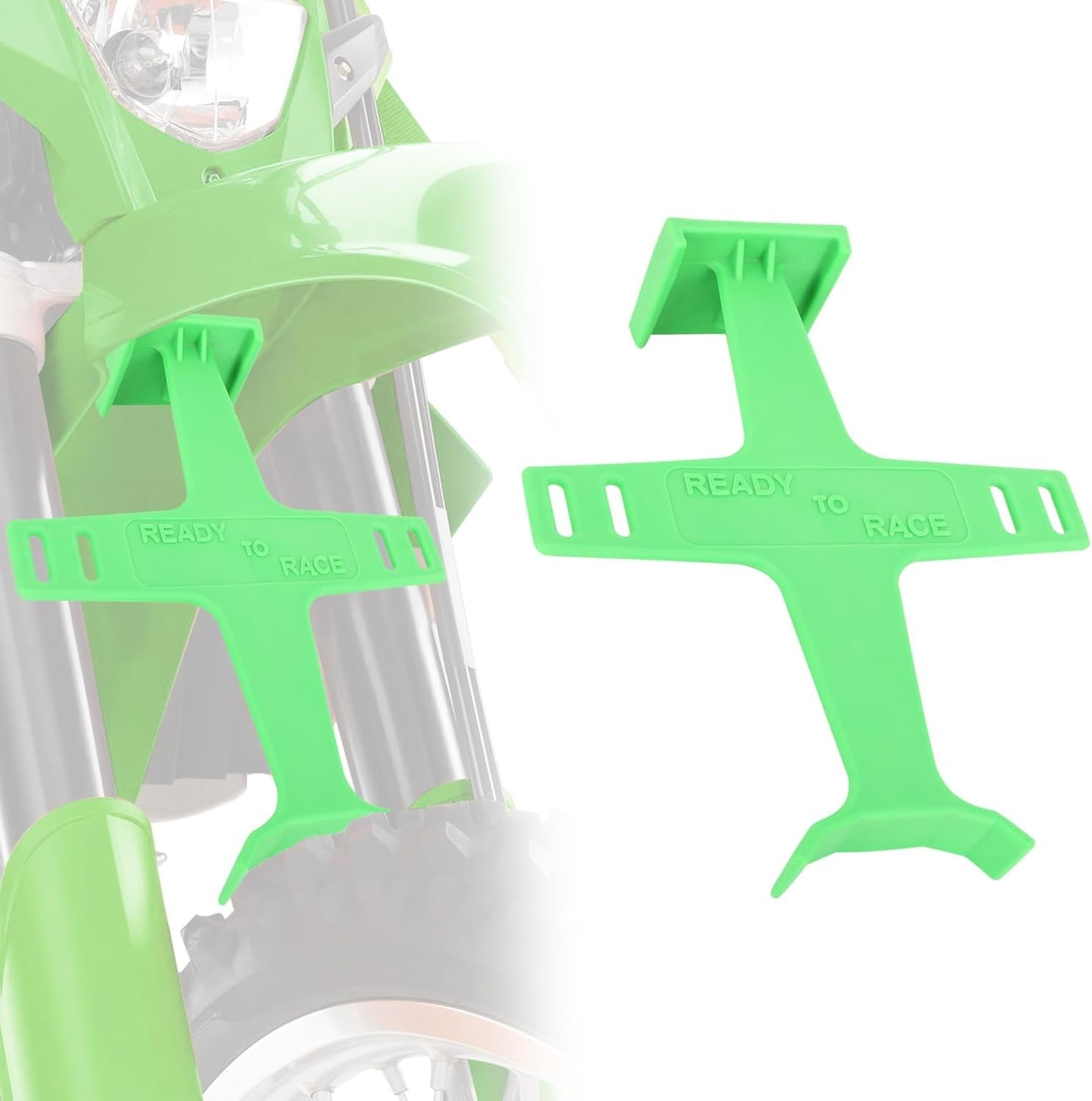 Universal Motorcycle Fork Guard Suspension Support Brace Transportation Tool Tie