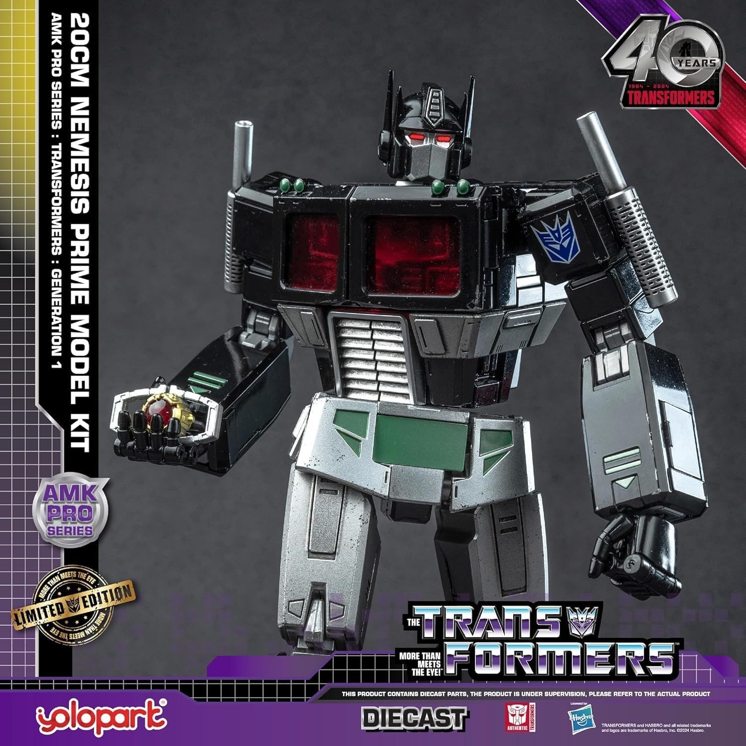 Transformers G1 Nemesis Prime – Highly Articulated Figure