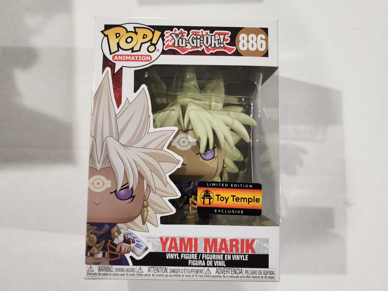 Funko Pop YAMI MARIK Yu-Gi-Oh! Toy Temple Exclusive 886 Animation *SEE PICS*