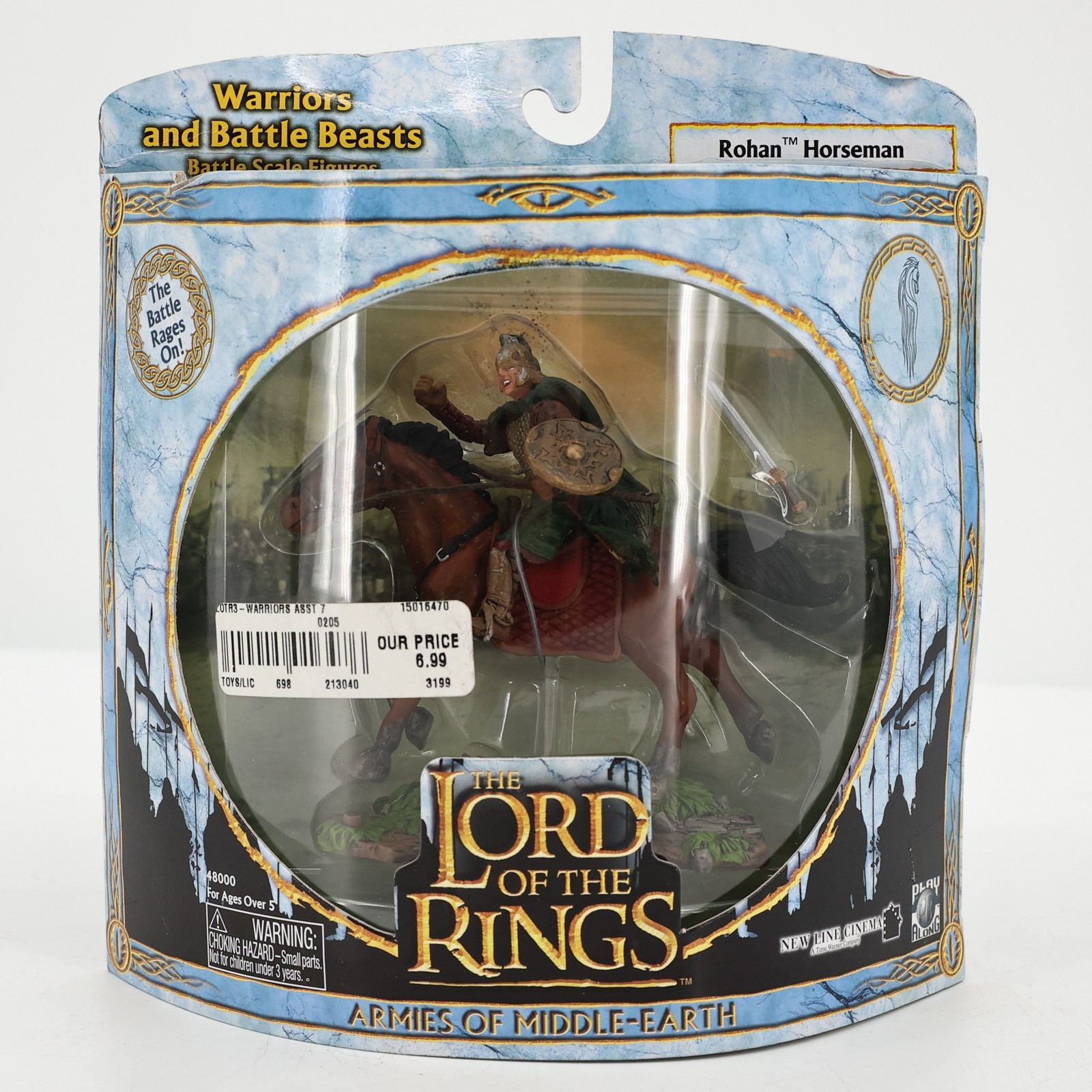 Lord of the Rings Armies of Middle Earth Rohan Horseman Figure Play Along
