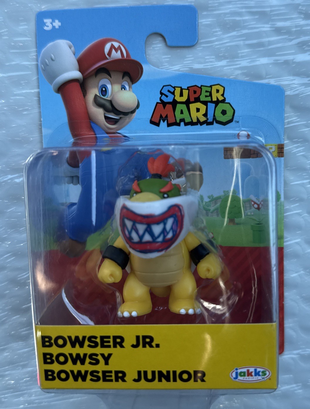 New Jakks Pacific Super Mario Bowser Jr Action Figure – Ships Fast!!