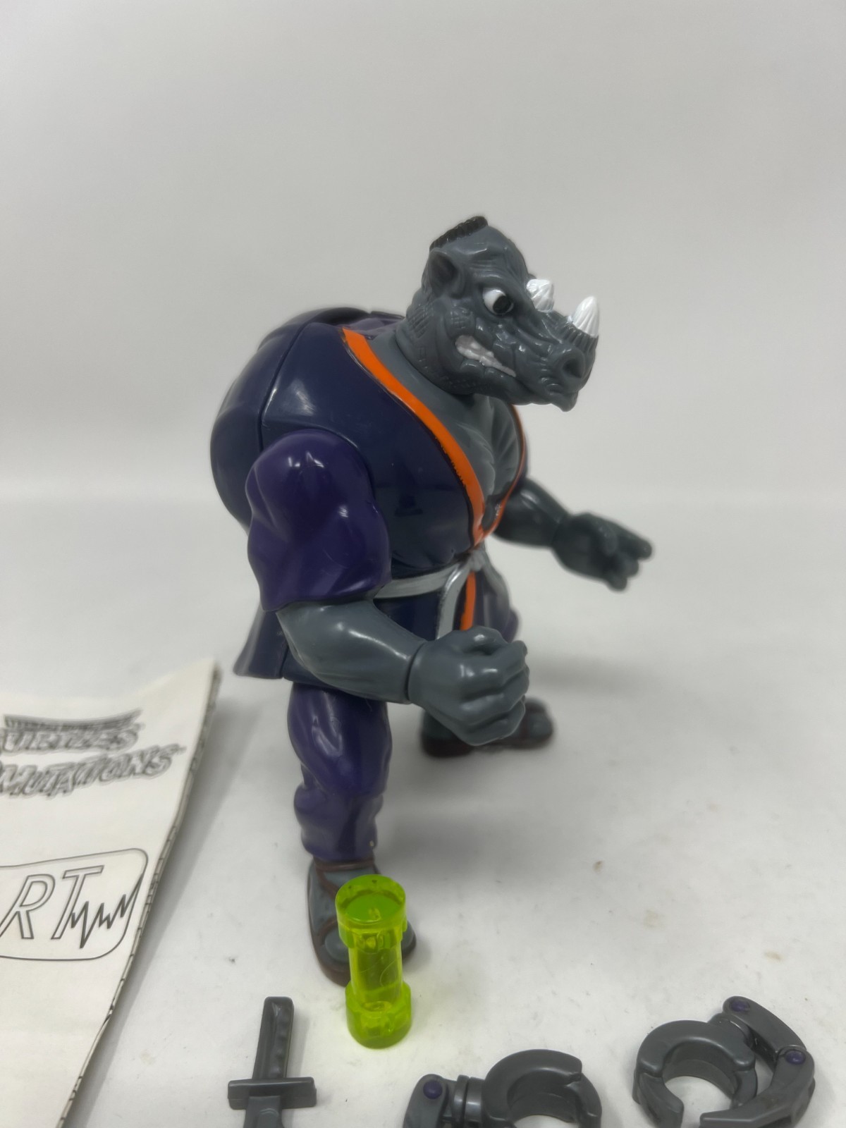 TMNT Auto Mutations Night Ninja Rocksteady 1993 Teenage Mutant Ninja Turtles