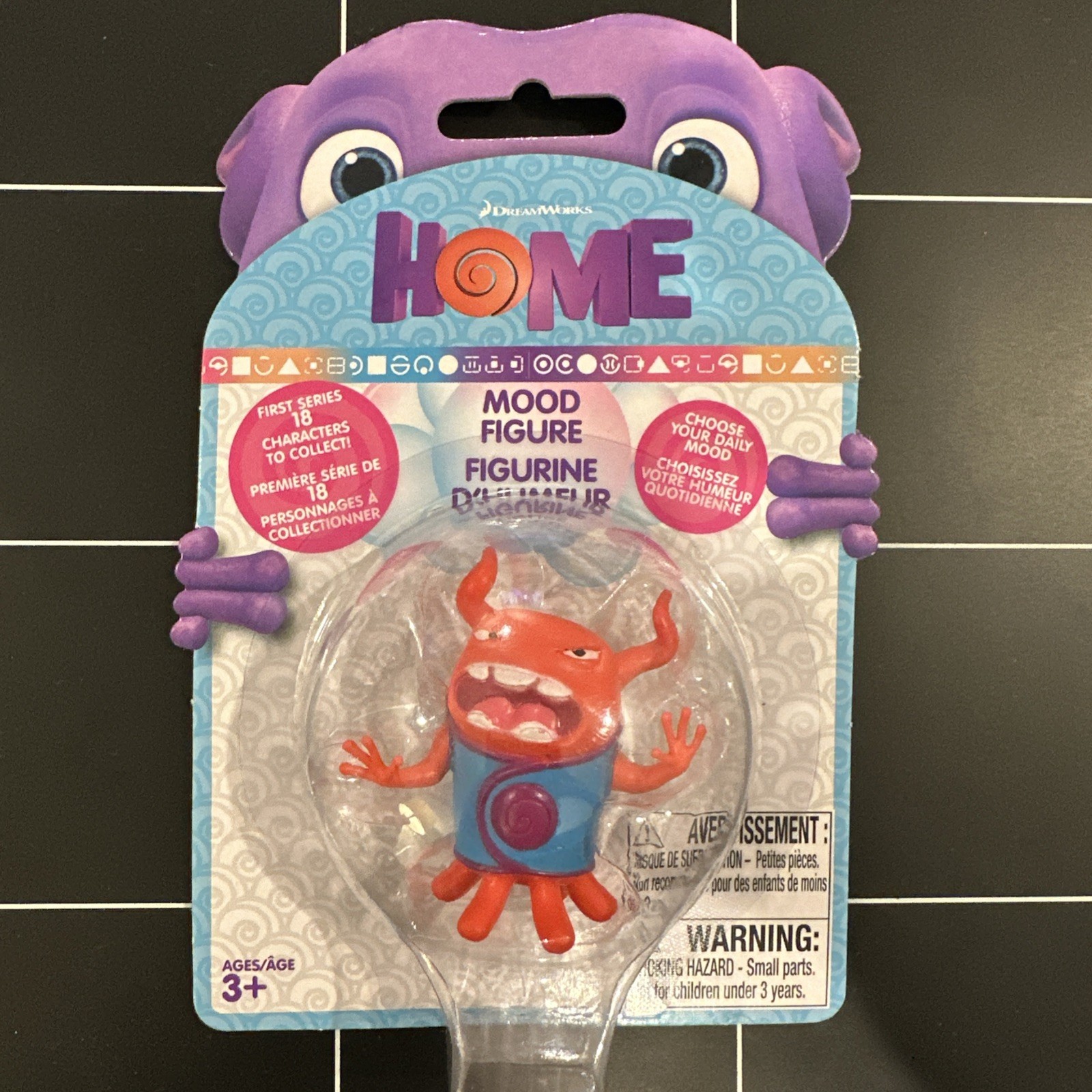 Dreamworks HOME Series 1 Mood Figure: Angry (2 Inch)