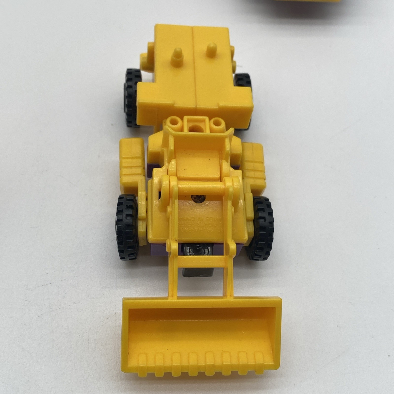 Original G2 Transformers Small Mini yellow construction lot Of 7 Vehicles