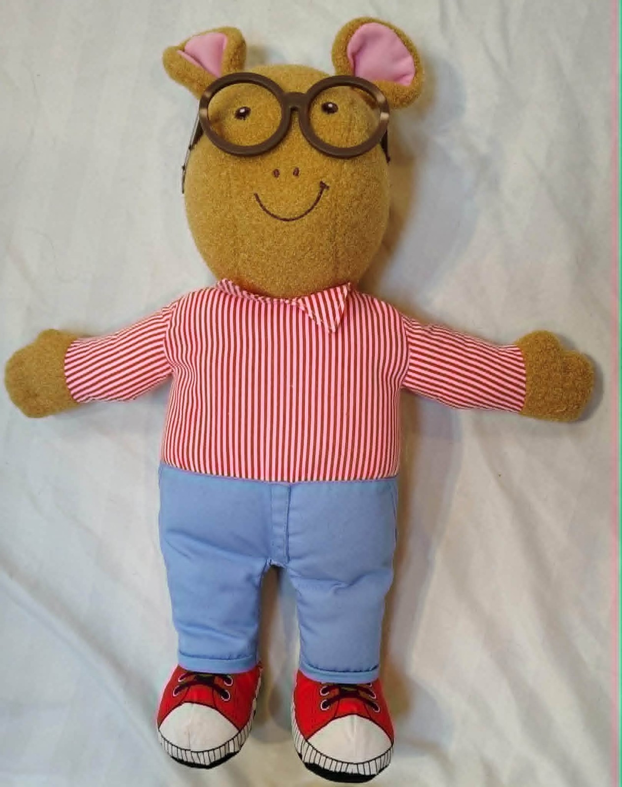 1996 Hasbro Playskool Talking Arthur plush doll – 18 inches – Marc Brown -works!
