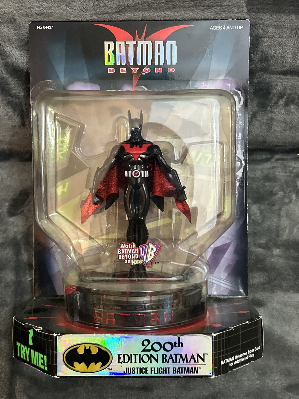 VTG 2000 Hasbro Batman Beyond 200th Edition Justice Flight Batman New Sealed!