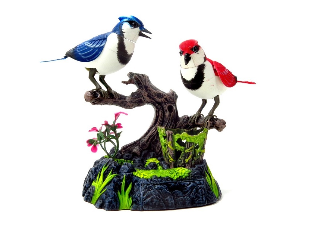 Blue Jays Realistic Chirping & Singing Birds Gift Set