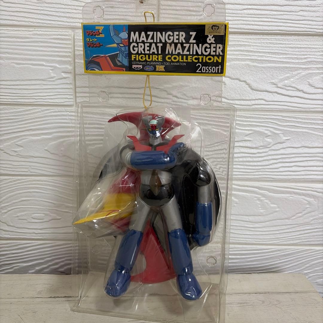 Mazinger Z Soft Vinyl Figure with Base Sealed Long Storage Item Japan