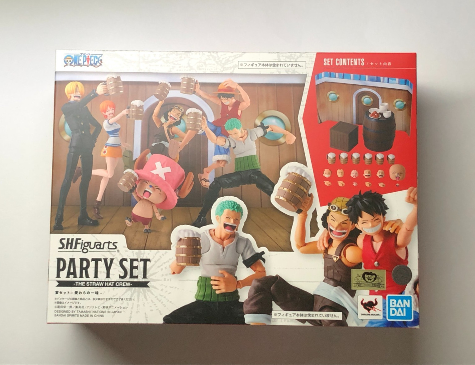 S.H.Figuarts Party Set The Straw Hat Crew ONE PIECE Action Figure SHF SH Toy NEW