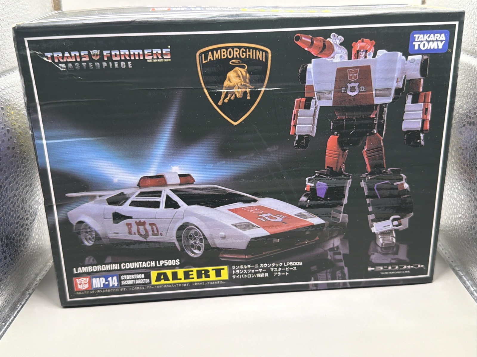 Transformers Masterpiece Lamborghini Contact LP500S Takara Tony