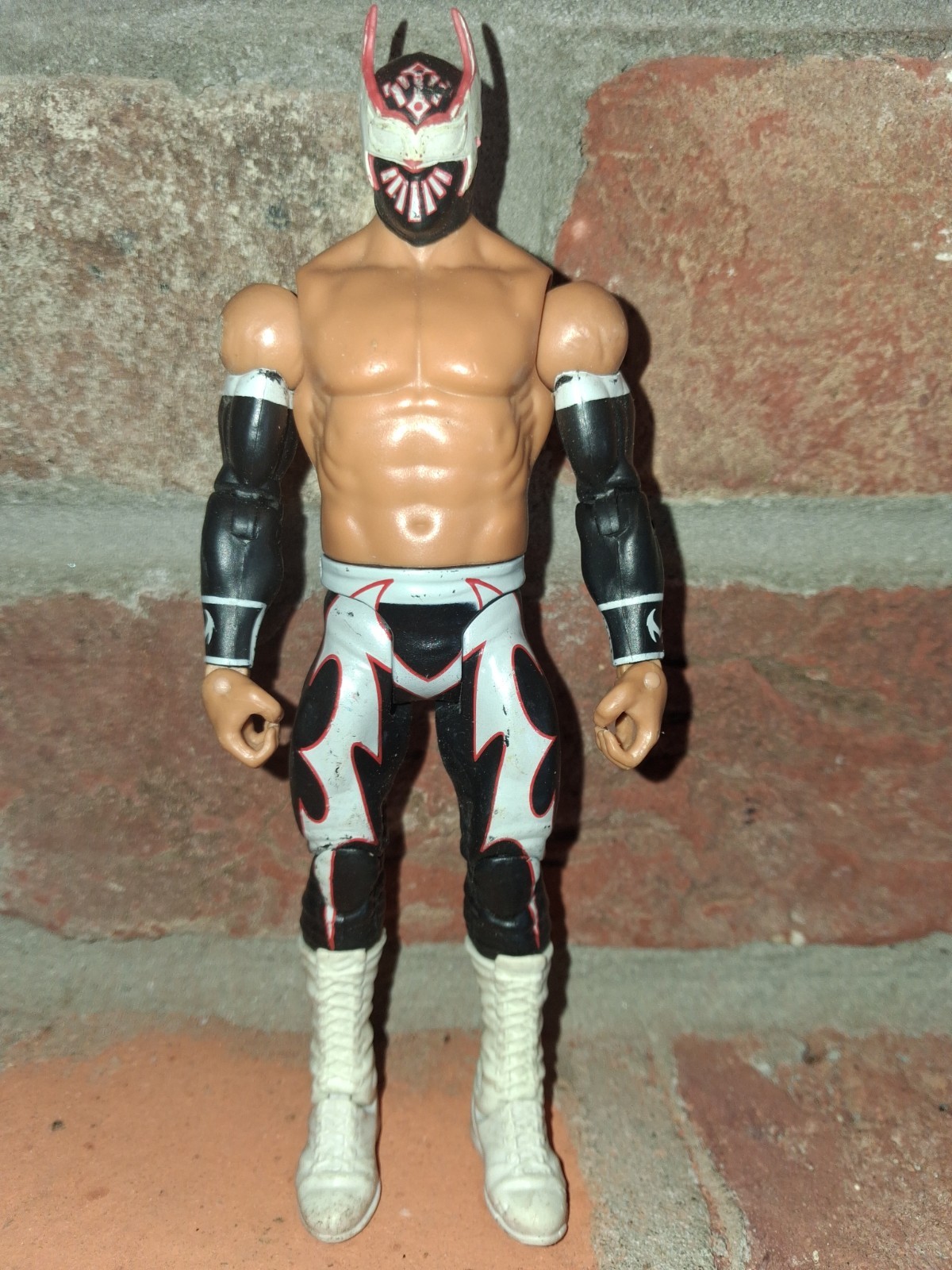 2011 WWE Mattel Hunico Basic Wrestling Figure Series 18 Evil Sin Cara AAA Wwf Dx