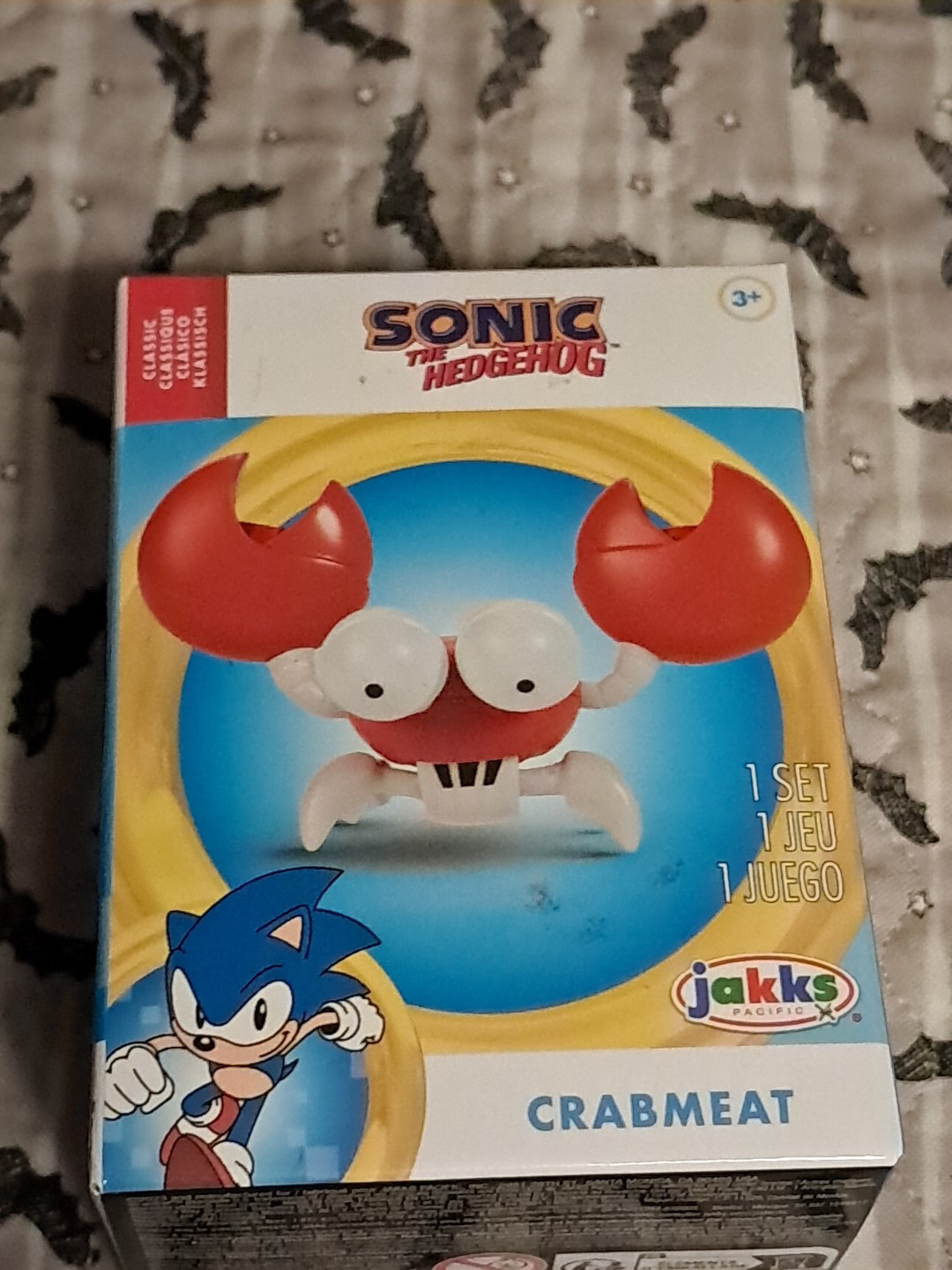 2024 Sonic The Hedgehog CRABMEAT 2.5&Prime; Figure Jakks Pacific