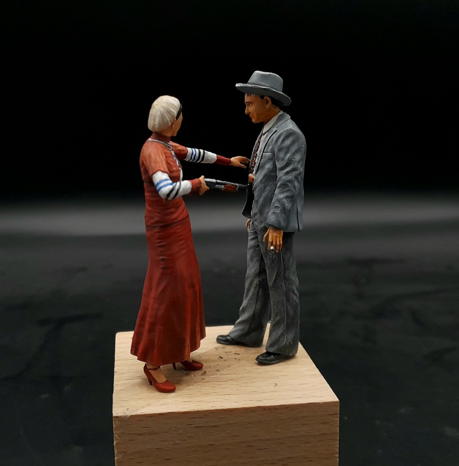 1/18 Bonnie and Clyde for diecast collectors – limited series to 99ex.