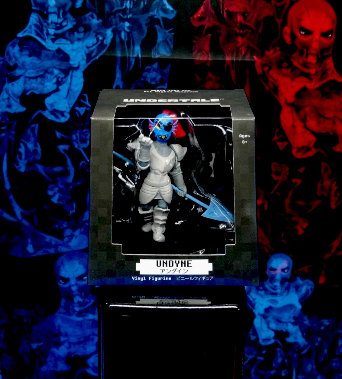 Undertale Little Buddies Undyne Vinyl Figure Statue Figurine Deltarune