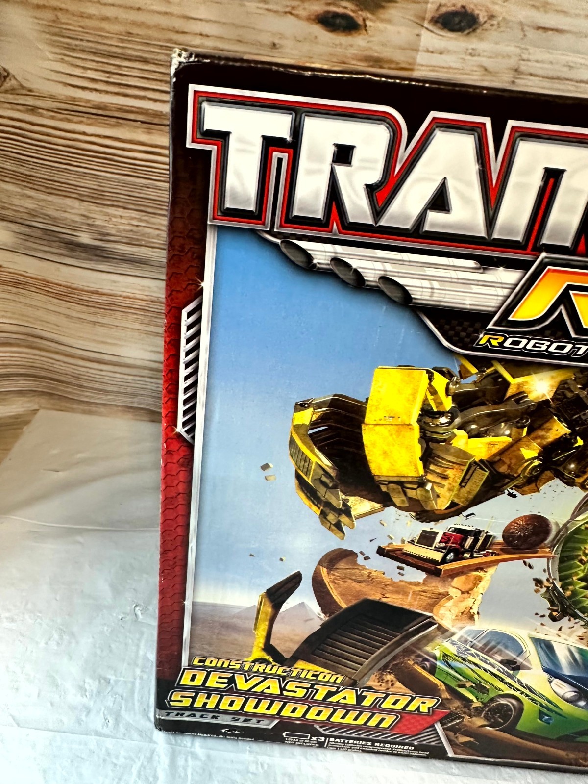 2009 Transformers RPMs Constructicon Devastator Showdown Track Set Hasbro Sealed