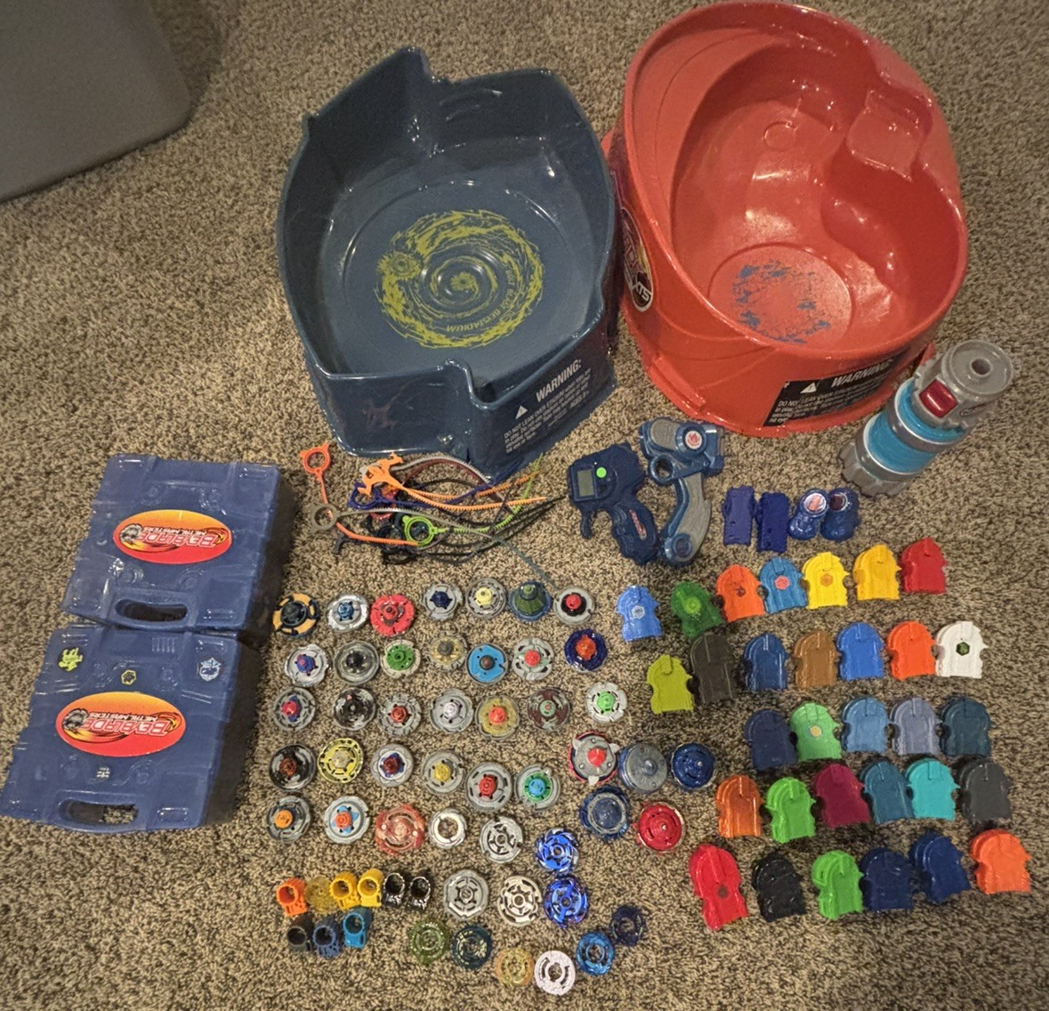Authentic Hasbro/Takara Tomy Metal Fight/Fury Beyblades entire collection