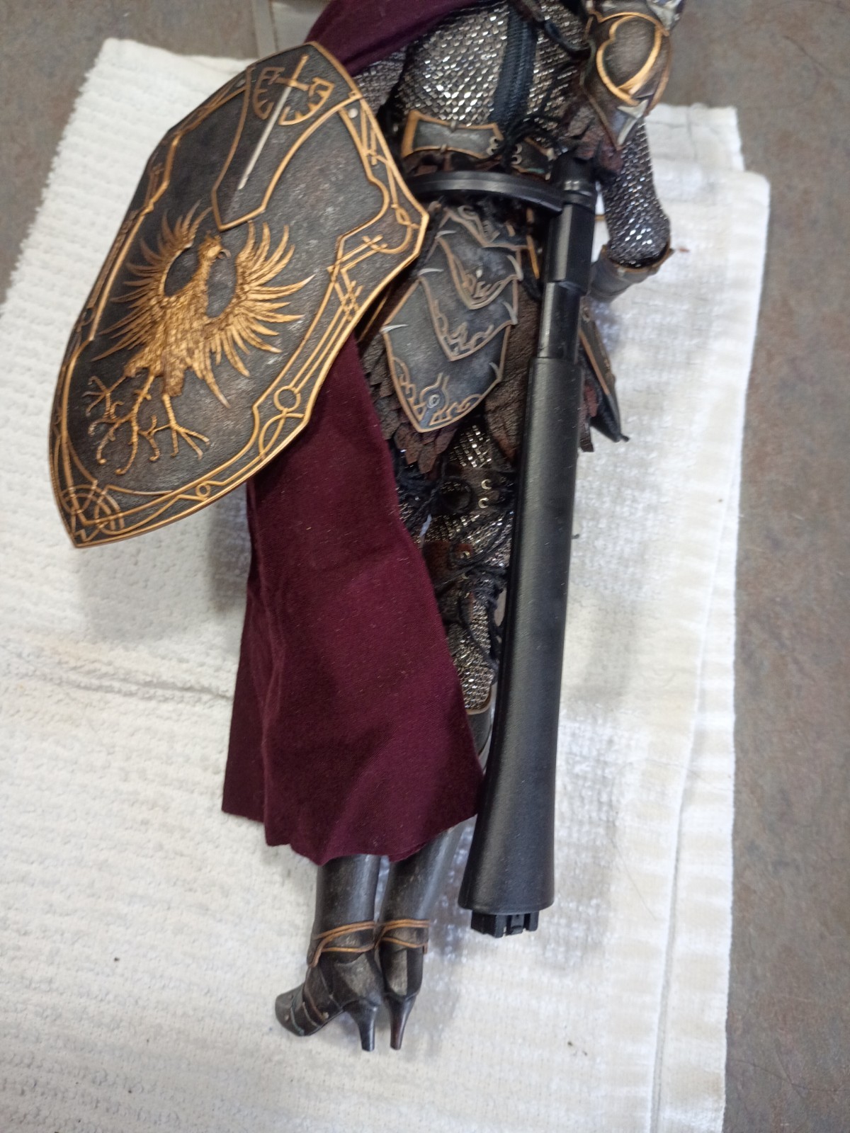 TBLeague Royal Defender Black version Flexible body action figure 1/6 phicen