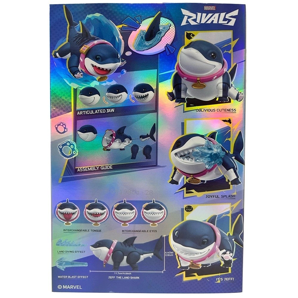 BLOKEES CHAMPION CLASS MARVEL RIVALS JEFF THE LAND SHARK LK53239