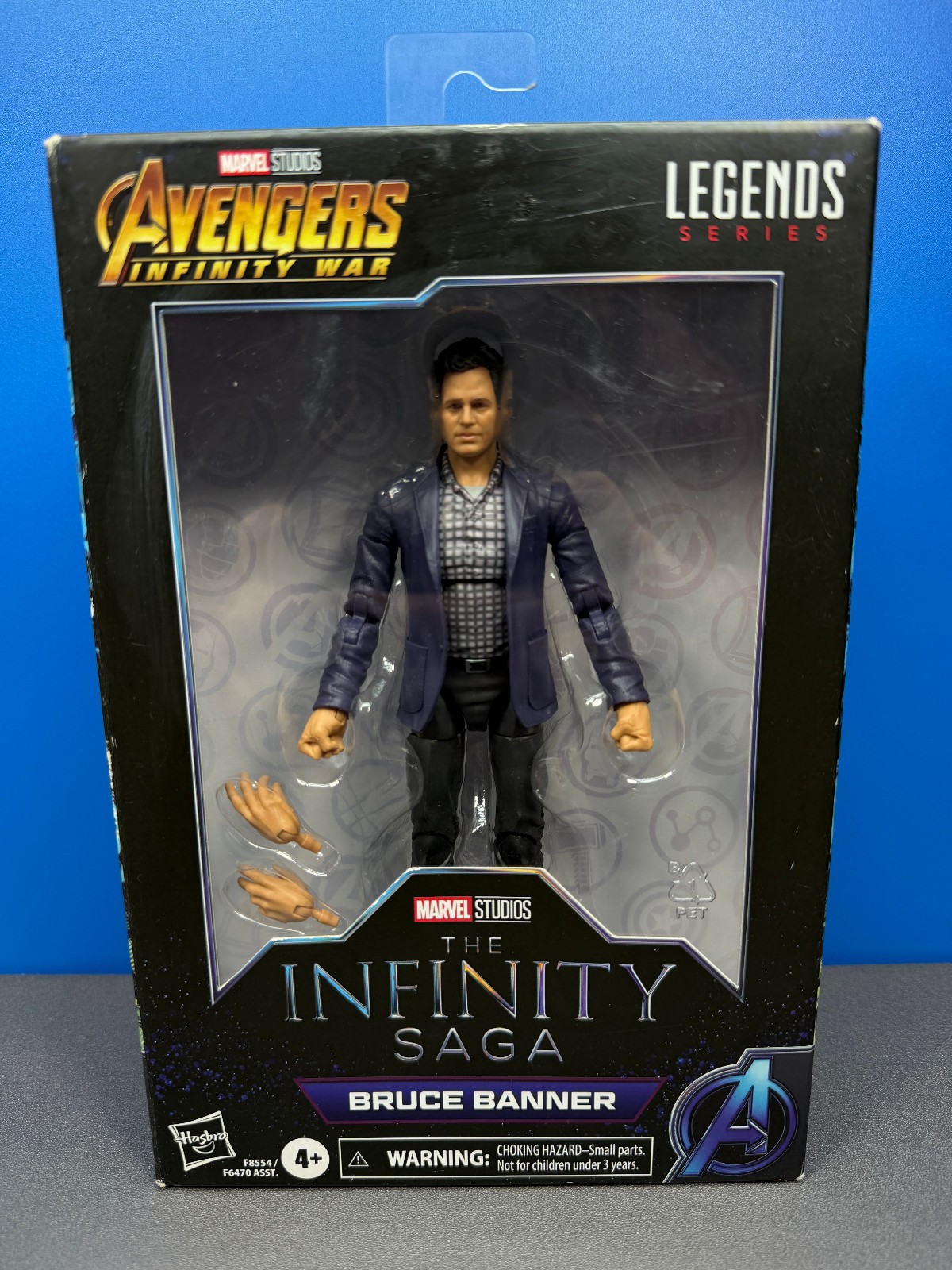 MARVEL AVENGERS INFINITY WAR SAGA BRUCE BANNER ACTION FIGURE LEGENDS SERIES NEW