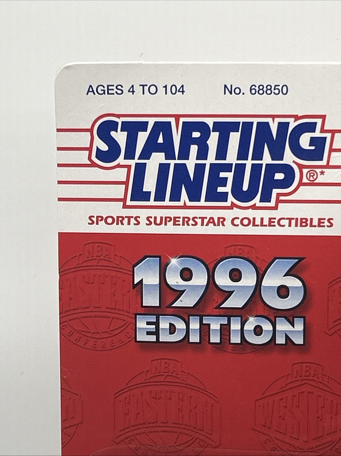 1996 Starting Lineup Alanzo Mourning Basketball Figure
