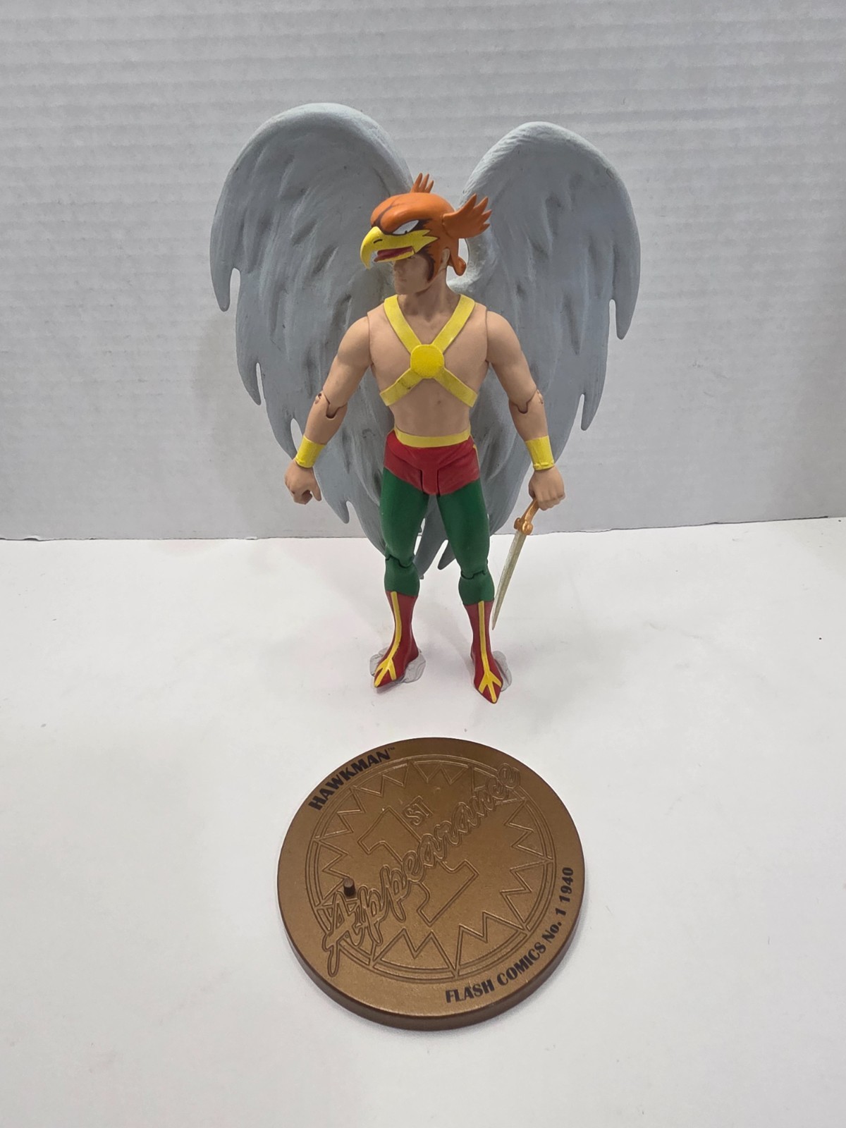 DC Direct First Appearance Collector Hawkman Action Figure (USED) Broken Leg