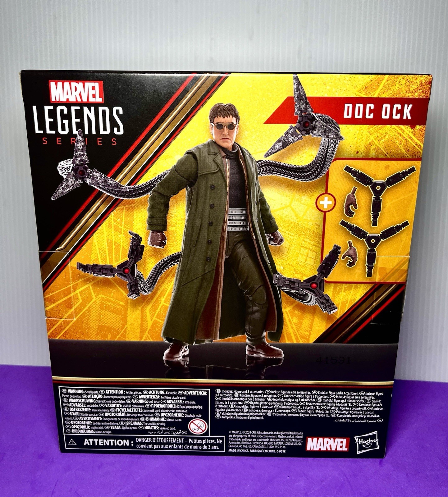 2023 Hasbro Marvel Legends – Spider-Man 2: DOCTOR OCTOPUS (Alfred Molina) Figure