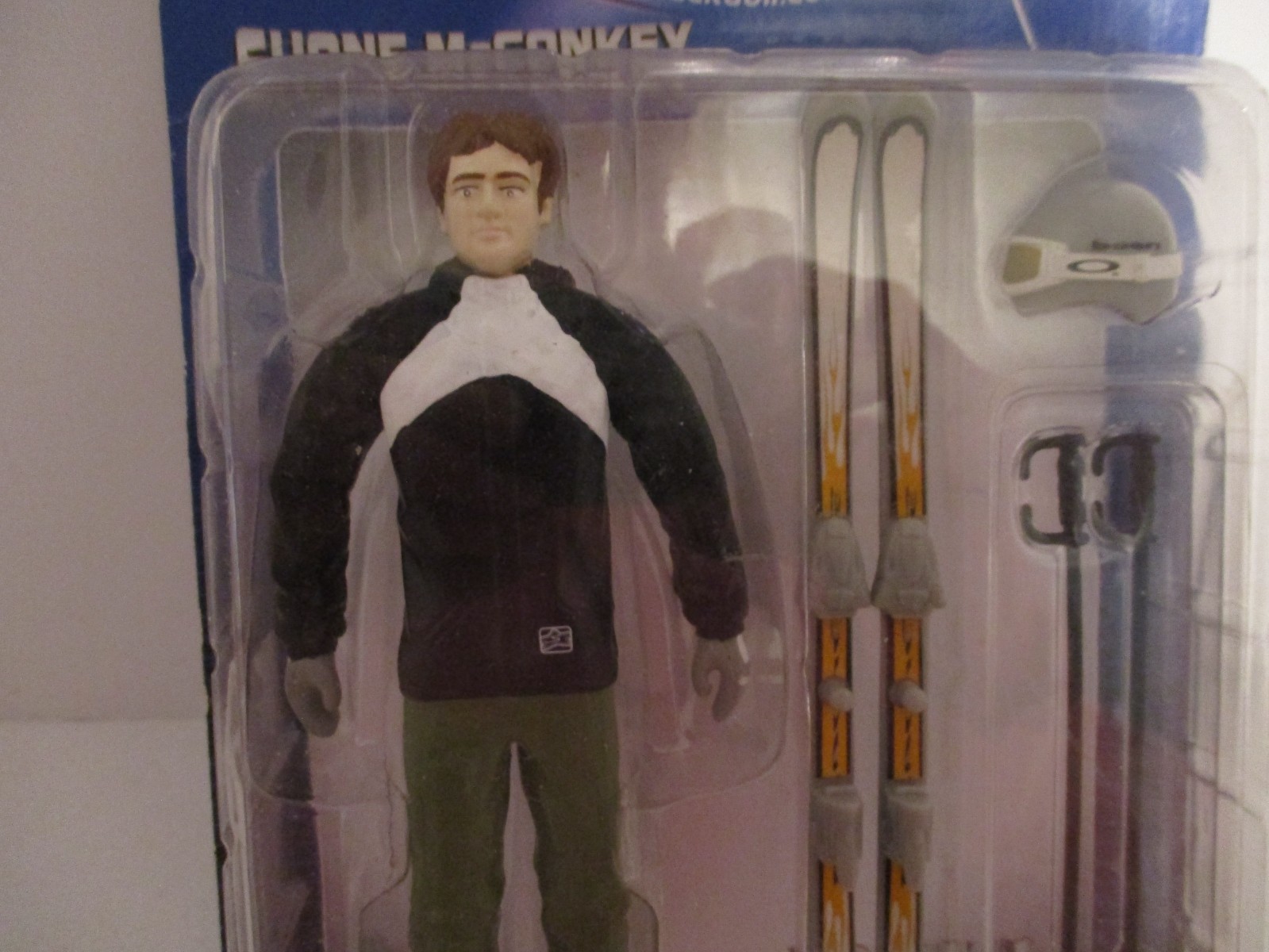 Huck Doll Bendable Action Figure Shane McConkey Ski Team 2002 MOC