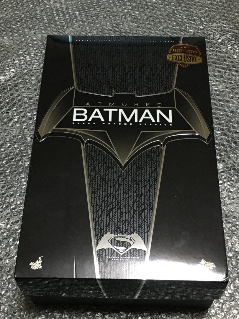 Movie Masterpiece Hot Toys MMS356 Armored Batman Black Chrome 1/6 Figure Japan