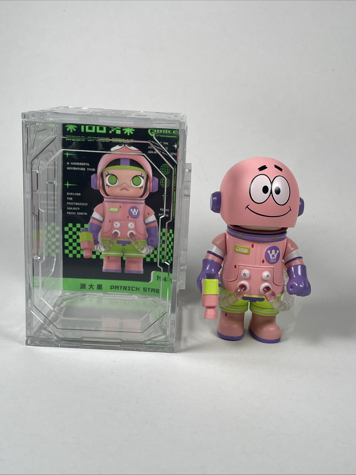 POP MART MEGA SPACE MOLLY x Kennyswork Series 2 Figure – Patrick Star