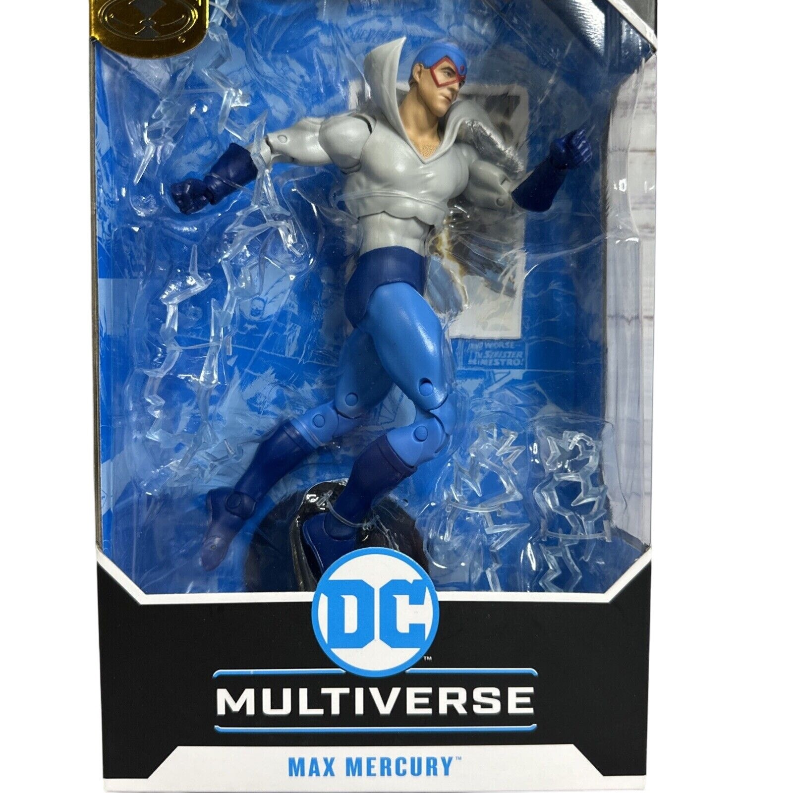 DC Multiverse Max Mercury 7 Inch Action Figure Gold Label McFarlane Toys New