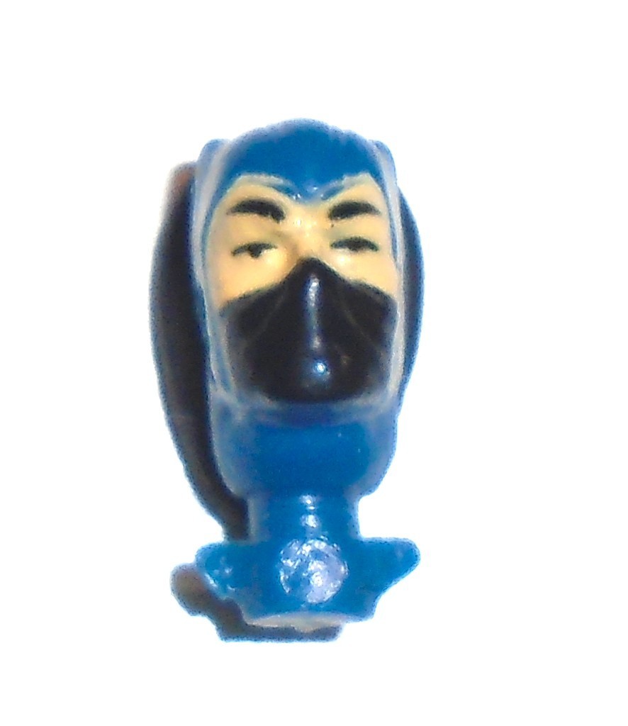 E32 GI Joe Body Part (for Customs) Black Major (1994 MORTAL KOMBAT) Ninja HEAD