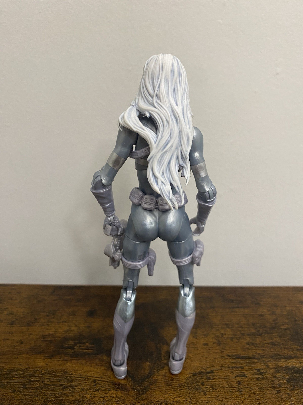 Marvel Legends SILVER SABLE Kingpin BAF Hasbro Spider-Man 6” Figure