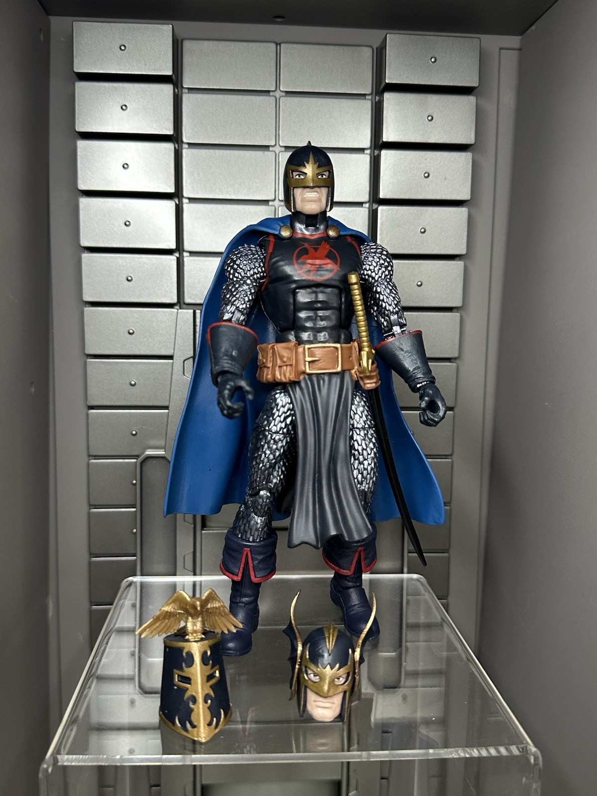 Marvel Legends Cull Obsidian Wave Black Knight 6&Prime; Loose NO BAF read description