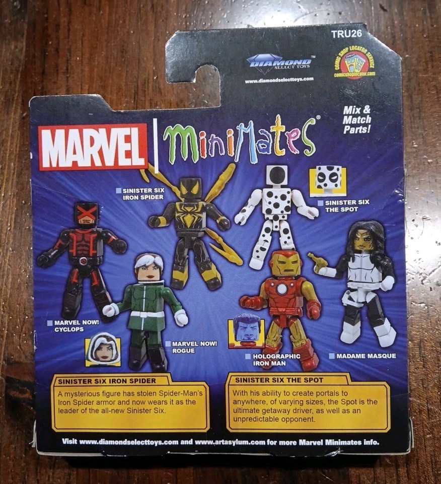 Minimates MARVEL « SINISTER SIX IRON SPIDER & SINISTER SIX THE SPOT »