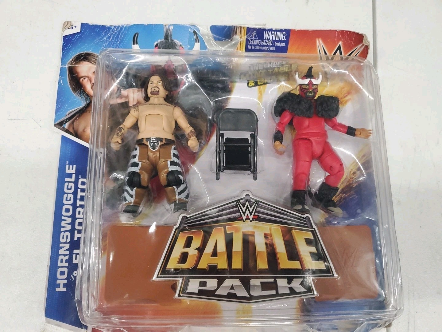 WWE Mattel Hornswoggle & El Torito Battle Pack Series 34 NEW IN BOX! Very Rare!!