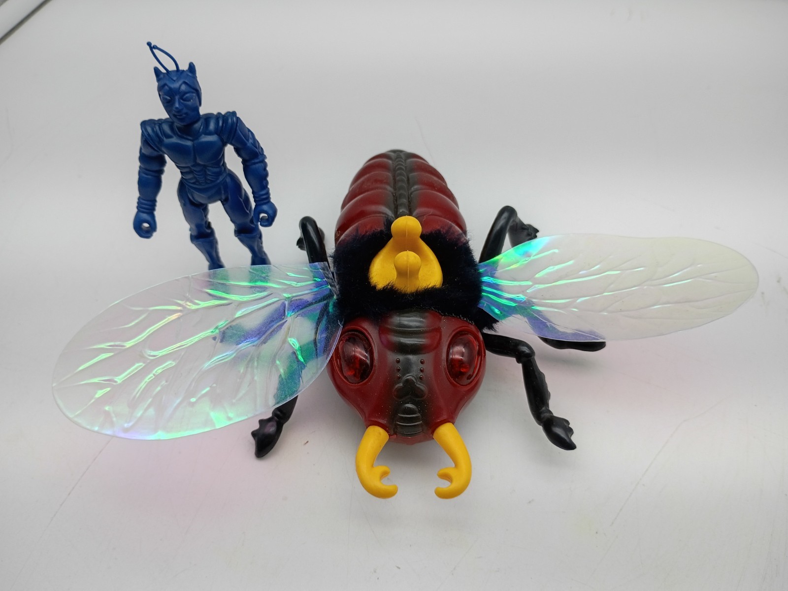 Vintage 1985 Soma Creepy Bug w/ Figure LOT Sectaurs KO Fantasy Insect Monster