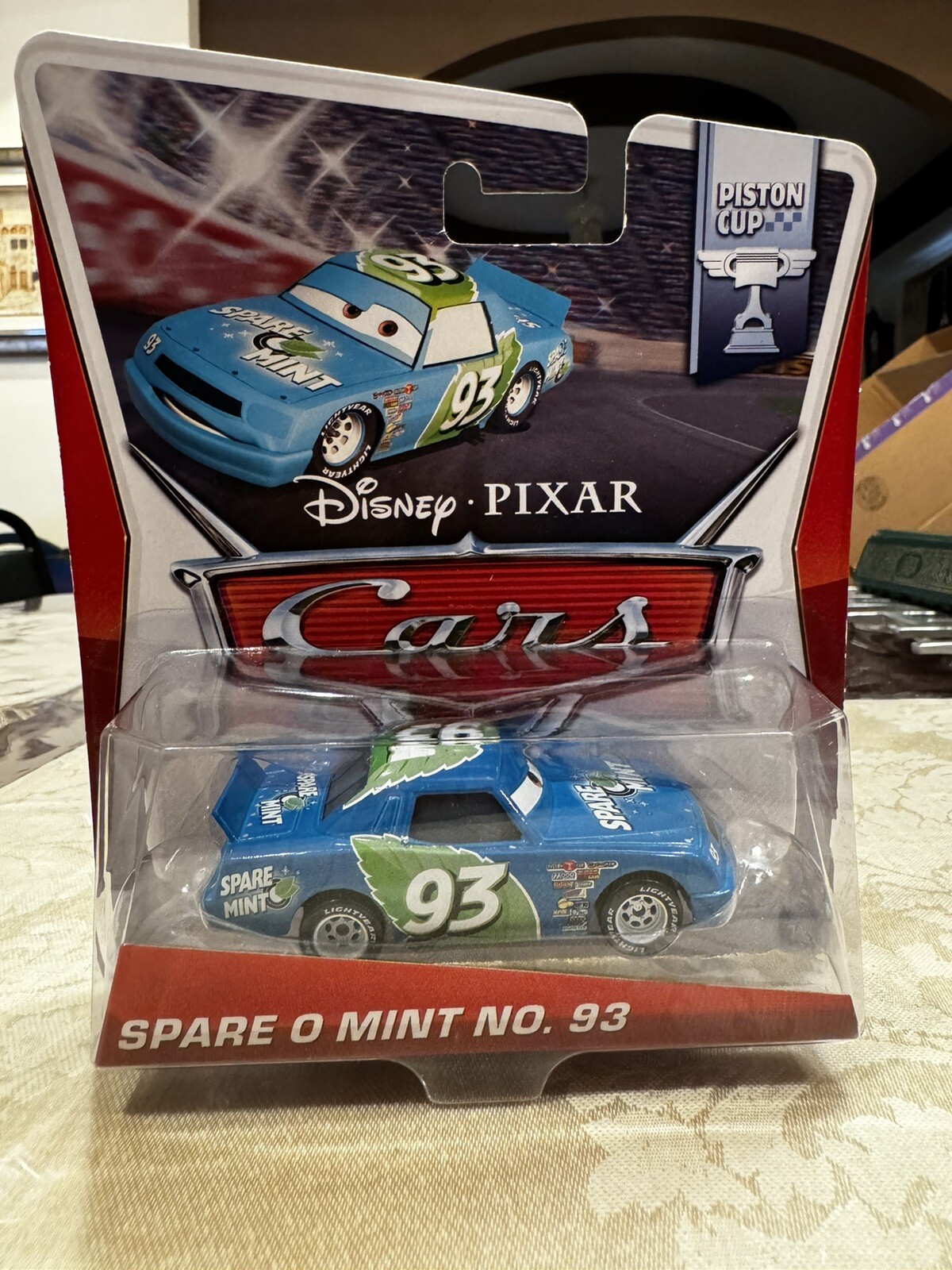 2013 DISNEY PIXAR CARS SPARE O MINT NO. 93 « Piston Cup » edition Model 16/16