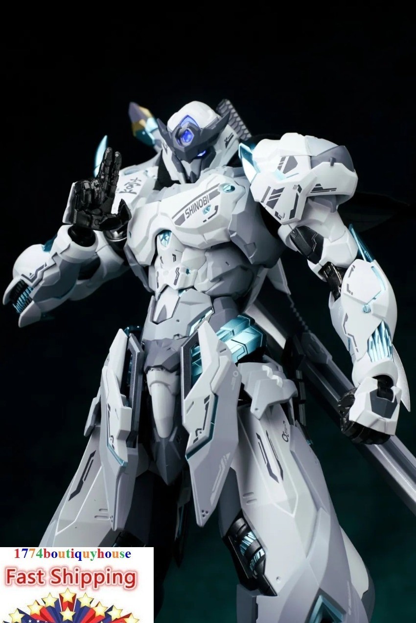 NEW box CANGDAO MODEL CD-07W White Ghost Mech ninja alloy toys 25cm USA SELLER