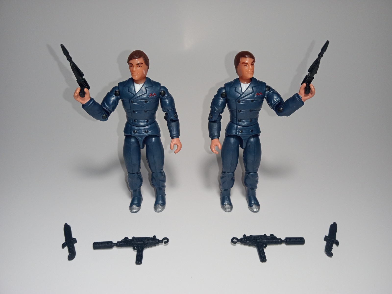 2005 Vintage Cobra Crimson Guard Commanders Tomax & Zamont Blue Suits G.I. Joe