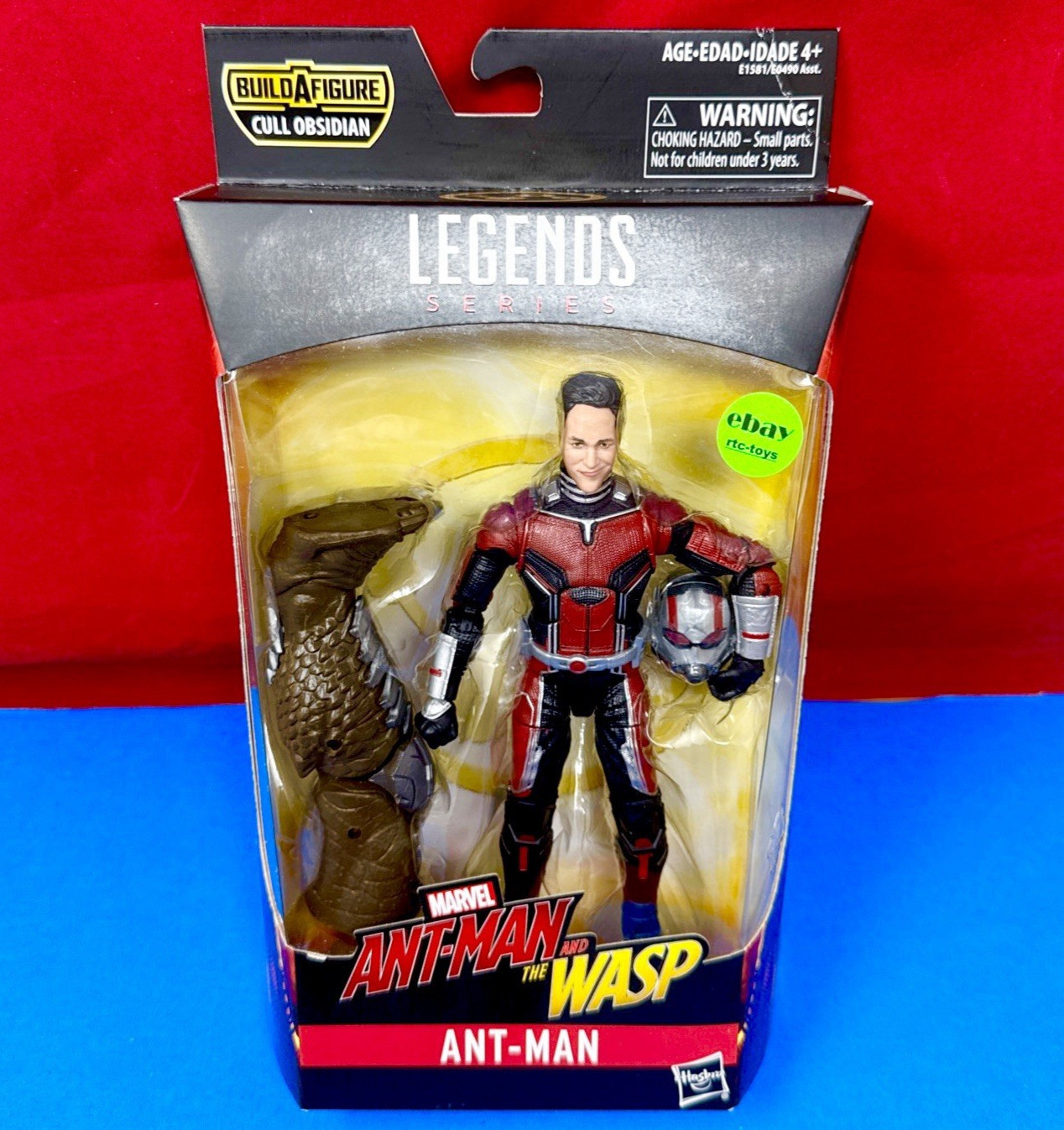 Marvel Legends Ant-Man & The Wasp Series 6&Prime; Cull Obsidian BAF Figure NEW 2017