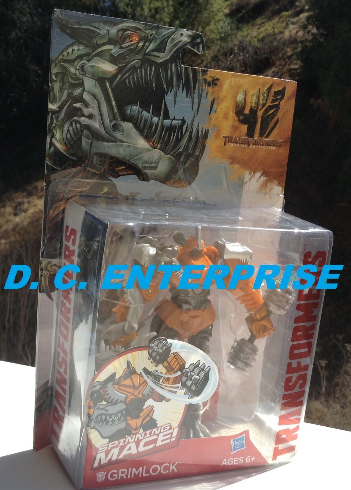 TRANSFORMERS AGE OF EXTINCTION DINOBOT LEADER GRIMLOCK DELUXE CLASSNEW MOSC 2014