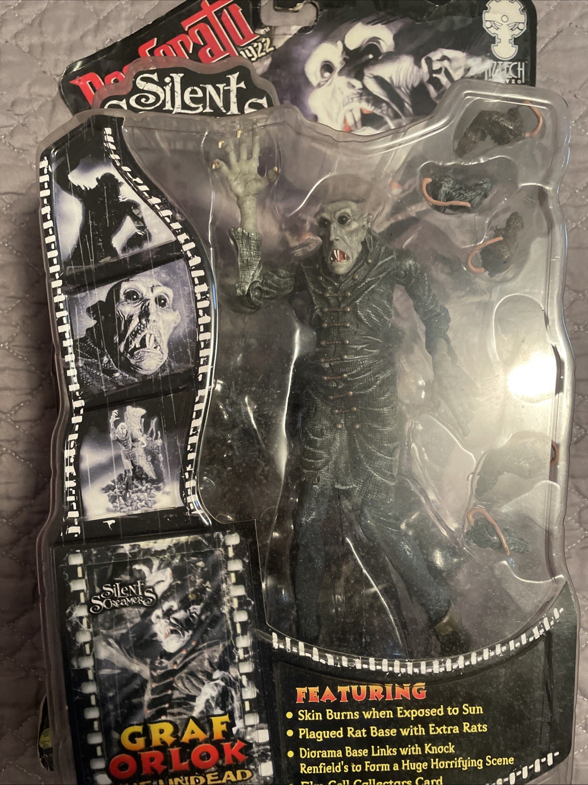 Nosferatu 1922 GRAF ORLOK Figure Silent Screamers Series One Aztech Toyz 2000