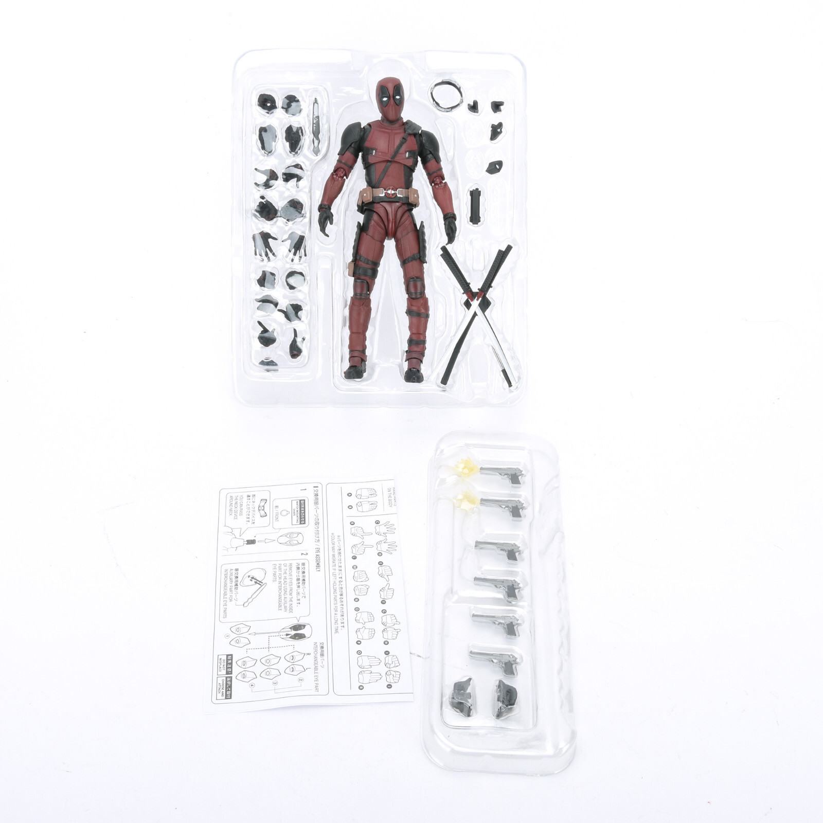 Marvel Deadpool 2 5.5&Prime; Action Figure Model w/Accessories Superhero Toys Gift