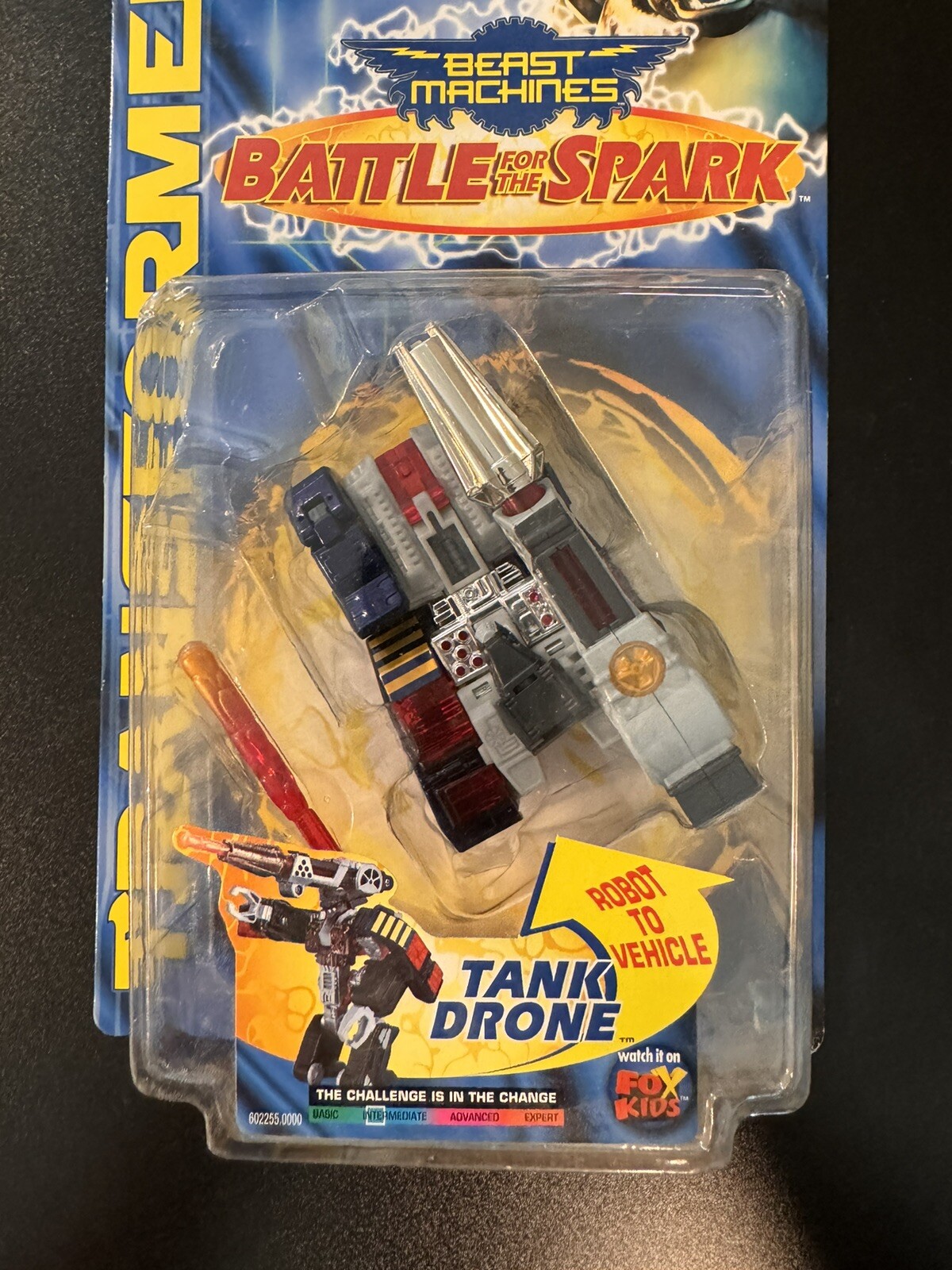 Vintage Transformers Beast Machines Battle for the Spark Vehicon Tank Drone MOC