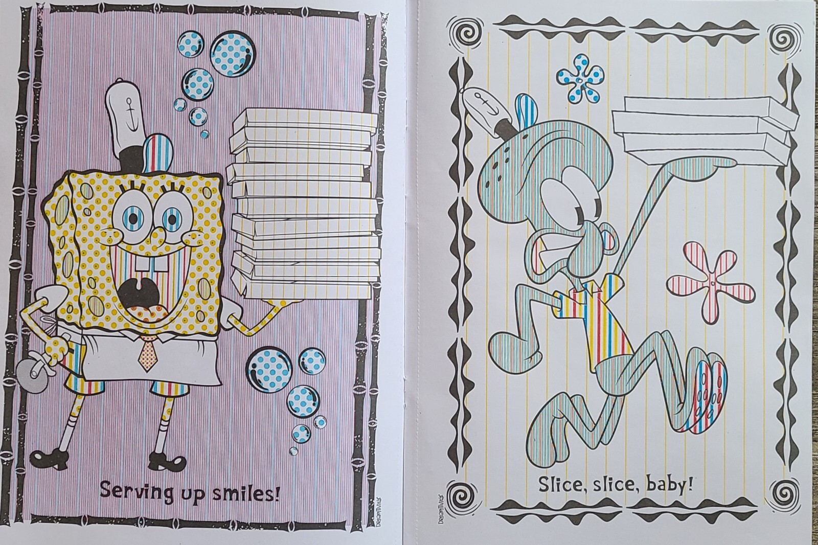 SpongeBob SquarePants & Paw Patrol Paint With Water Activity Books NEW