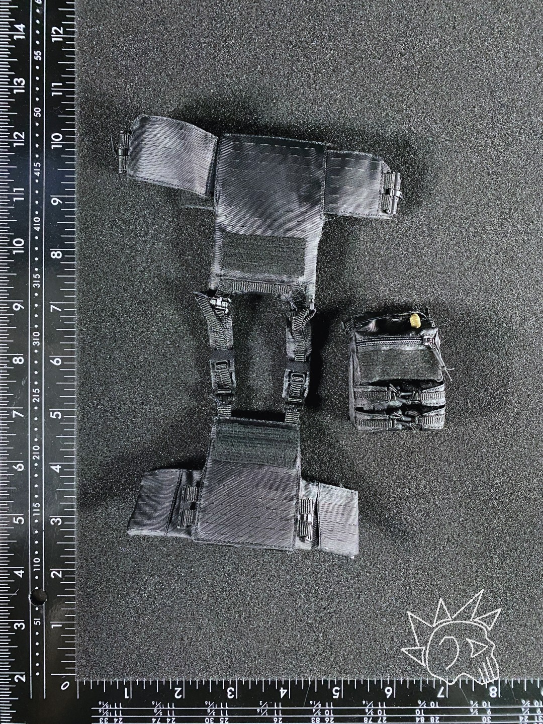 1/6 Scale Siege R Plate Carrier Set Custom Action Figure Accessory – GA1010S