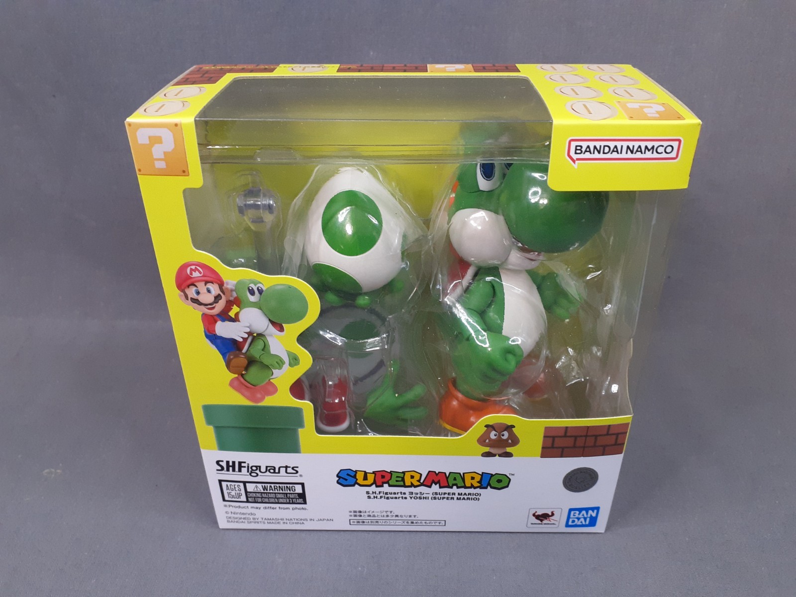 S.H.Figuarts Yoshi (SUPER MARIO) BANDAI Japan NEW Boxed