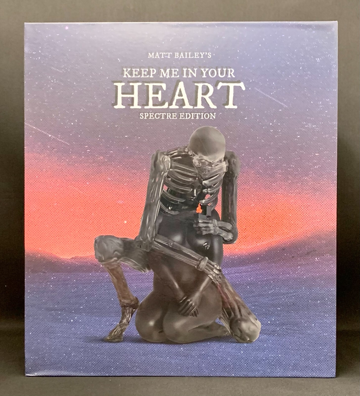 Mighty Jaxx Matt Bailey Keep Me In Your Heart Black 2021 DesignerCon Brand New