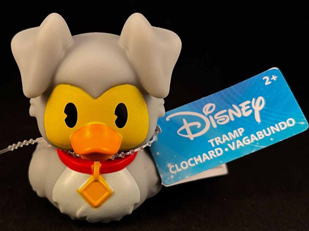 Disney – Tramp – Lady & the Tramp – Rubber Duck – Approx 2.75&Prime; High – Duckalooz
